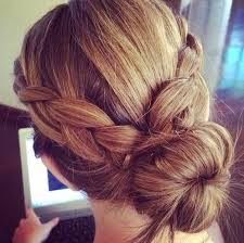 There is a hairstyle that will never go out of style: Easy Braided Bun Hairstyle Popular Haircuts