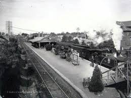 Chatswood Railway Station In The Upper North Shore Of Sydney In 1910 Australia History Railway Station Train Tunnel