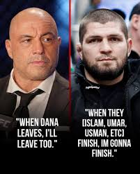 Khabib threatening to quit 👀