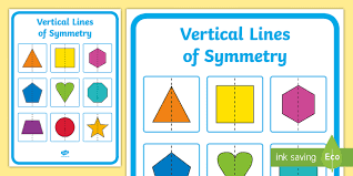 Vertical anlam, tanım, vertical nedir: Vertical Lines Of Symmetry Display Poster Ks1 Year 2 Vertical