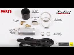 Auxiliary diesel fuel tank filler neck adapter. Dee Zee Auxiliary Fuel Line Connection Kit How To Install Tank Tutorial Overview Youtube