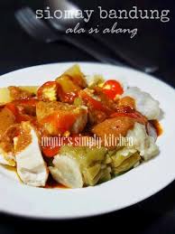 Resep siomay bandung ikan tenggiri lembut dan empuk sederhana spesial asli enak. Resep Siomay Bandung Ala Si Abang Monic S Simply Kitchen Masakan Resep Masakan Resep Makanan