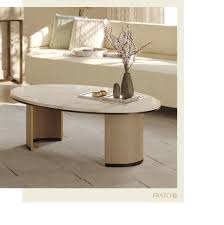 Click the link below to see what's on offer. Frato Interiors Our Oval Ceuta Coffee Table Is An Ideal Contemporary Designers Furniture Da Vinci Lifestyle
