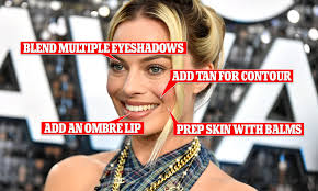Check spelling or type a new query. Margot Robbie S Makeup Artist Shares The Secrets Behind Her Stunning Sag Awards Look Daily Mail Online