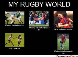 Heureusement qu'il y avait mon nez, sinon je l'aurais. Rugby Quotes Funny