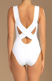Prolongez le goût des vacances ou reprenez la piscine sans complexes avec nos maillots de bain une pièce. Soya Maillot De Bain 1 Piece Nageur Blanc Pain De Sucre