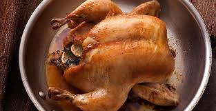 Pollo Rey Entero Rostizado Alimentos Pollo Rey