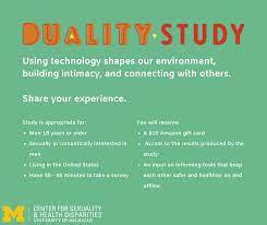 Create your own online survey now with surveymonkey's expert certified free templates. The Duality Study University Of Michigan Spectrum Center Facebook