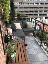 Indretning Gratgulv Komposit Altan Altanmakeover Makeover Altanmobler Ikea Applaro Balconyfurnitur Small Patio Decor Small Balcony Design Patio Decor