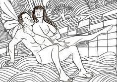 And outstanding and famous masters created erotic engravings, widespread in medieval japan. True Adult Coloring Pages
