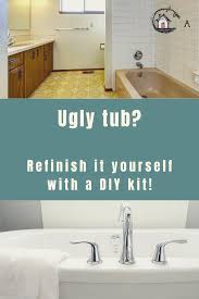 Featuring a durable, high gloss finish, you'll never have our bathtubs insulate and retain heat keeping your water warmer for longer. 8 Diy Bathtub Refinishing Kits For A Beautiful Bathroom On A Budget Sage Cottage Architects Inexpensive Bathroom Remodel Cheap Bathroom Remodel Simple Bathroom Remodel