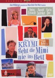 Jeden abend geht die mimmi in die heia um halb zehn,aber niemals ohne vorher an den bücherschrank zu geh'n.keinen goethe, keinen schiller holt sie aus dem schrank heraus,nein, einen superharten thriller sucht sich mimmi aus. Ohne Krimi Geht Die Mimi Nie Ins Bett A 1962 Streams Tv Termine News Dvds Tv Wunschliste