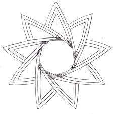 Nine Pointed Star By Raentrieve On Deviantart Star Coloring Pages Geometric Star Star Patterns