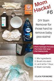 You Need To Try This Diy Baby Poo Stain Remover For Those Hard To Get Out Stains All You Need Is Baking Soda Dawn Diy Stain Remover Baby Stains Diy Staining