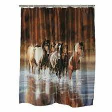 1,800 horse accessories bathroom products are offered for sale by suppliers on alibaba.com, of which bathroom sets accounts for 3%. Horse Shower Curtain Set 72 X 70 Country Western Bathroom Decor 643323768006 Ebay