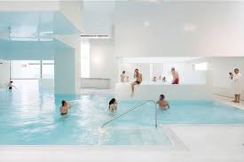 Indoor Pool Inspiration An Aquatic Center In France Indoor Pool Design Pool Houses Indoor Pool