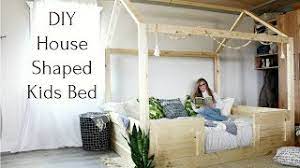 Diy House Shaped Kids Bed Easy To Build From Construction Lumber Youtube The best bed frames in australia 2021.