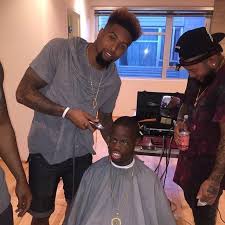 Maybe you would like to learn more about one of these? Caption The Photo Odell Beckham Jr Gives Fan A Haircut Blacksportsonline