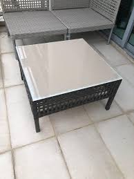 Crate and barrel bluestone square coffee table… 7 piece dining set ikea bistro table pub sets bar tärnö table 2 chairs outdoor tärnö black gray brown stained ikea folding table and chairs ikea wood bistro wooden. Ikea Kungsholmen Outdoor Coffee Table Furniture Tables Chairs On Carousell