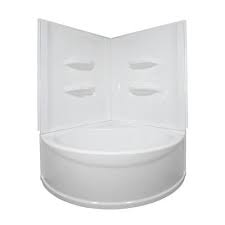 Tried the shower drain with. Lyons Sea Wave V Corner Soaking Bathtub Corner Tub Shower Combo Corner Tub Shower Corner Bathtub Shower