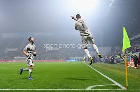 Evra extends juventus contract juventus.com. Cristiano Ronaldo Juventus Trademark Celebration Serie A 2019 Images Football Posters