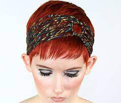 Women Wide Fabric Headband For Short Hair Etsy In 2021 Headbands For Short Hair Short Hair Accessories Hair Accessories