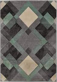 Nimbus szürke-zöld szőnyeg, 160 x 230 cm - Flair Rugs | BIANO