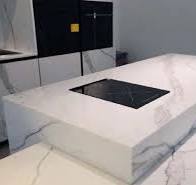 China Calacatta Nano Crystalized Glass Countertops ...