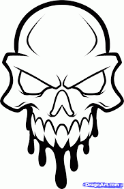 Pin By Tamayo Uriel On Calaveras Cool Skull Drawings Easy Skull Drawings Skulls Drawing