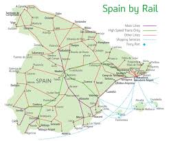 Les prix affichés correspondent aux recherches de vols vers espagne et portugal effectuées récemment par des clients. Spain Rail Map Train Map Backpacking Spain Spain Vacation