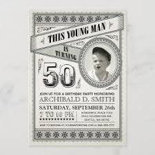 Your 50th birthday is no ordinary birthday and it shouldn't be treated like one. Men Funny 50th Birthday Invitations Zazzle