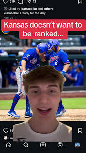 Kansas Baseball Struggles with Rankings in Series Sweeps