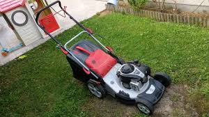 Tondeuse Thermique De Marque Sterwins 480bsp550 Moteur Briggs Tondeuse Thermique Scarificateur Jardinage