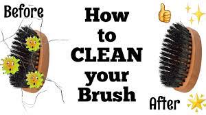 How To Clean A Boar Bristle Brush! - Youtube