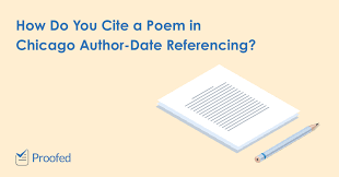 The following information is an adapted version of the style and formatting guidelines found in when quoting three or fewer lines of poetry (1.3.3): How To Cite A Poem In Chicago Author Date Referencing Proofed