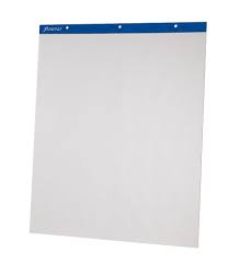 earthwise by ampad flip charts easel pads 27 x 34 unruled 35 sheets