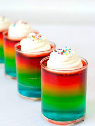 Rainbow Jello Shots Rainbow Jello Shots Making Jello Shots Jello Shot Recipes