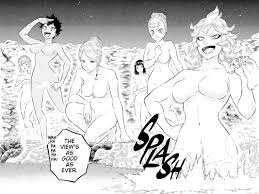 ART] Girl at hot spring(Black Clover) : rmanga