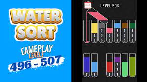🏅 Water Sort 🧪 LEVELS 496 - 507 🧪 GAMEPLAY 🎮 FULL GAME - YouTube