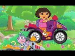 دورا وموزو في سباق دورا العاب كرتون للاطفال كاملة 2015 Cartoon Character Fictional Characters