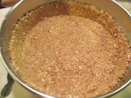 On a large flat surface, a cutting board or plate, sift powdered sugar. Ladyfinger Cookie Crumb Crust For The Italian Lovesong Cake Lady Finger Cookies Cookie Crumbs Cheesecake Crust