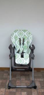 Chicco High Chair Replacement Pad Green Damask Home And Living Baby Accessory Kids Furniture Protector Cu Furniture Protectors Chair Cushions Highchair Cover