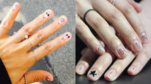 Tatuaze Na Paznokciach Najciekawszym Trendem Urodowym 2018 Roku