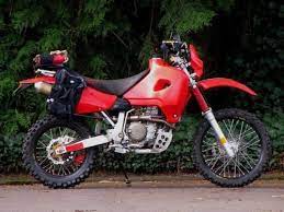 Honda Xr650r 2000 2001 2002 Safari 25l Long Range Fuel Tank Petrol Gas Red Adventure Bike Enduro Motorcycle Honda Bikes