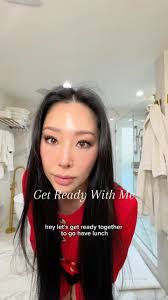 Get ready with me for lunch with the girls. 💄, I have no idea how people  make their GRWMs look so aesthetic but… I tried my best ☺️, Eyes,  @bobbibrown heather for base, @decortebeauty eye gem moon ...