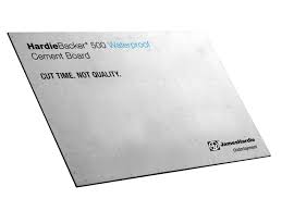 It is an ongoing maintenance project. James Hardie To Introduce The First And Only Waterproof Cement Backer Board On The Market Tileletter