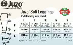 Juzo Soft Leggings 2000bt Footless Compression Stocking 15
