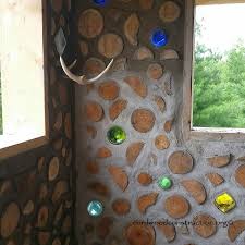 Cordwood Sauna at Kinstone finished and ready for some heat