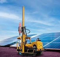 Solar Piling Machine Hydraulic Crawler Pile Driver Ground Screw Pile Driver