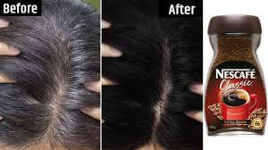 White Hair To Black Permanently In 30 Minutes Naturally Coffee For Jet Black At Home 100 Works Youtu Coffee Hair Dye Coffee Hair Grey Hair Home Remedies